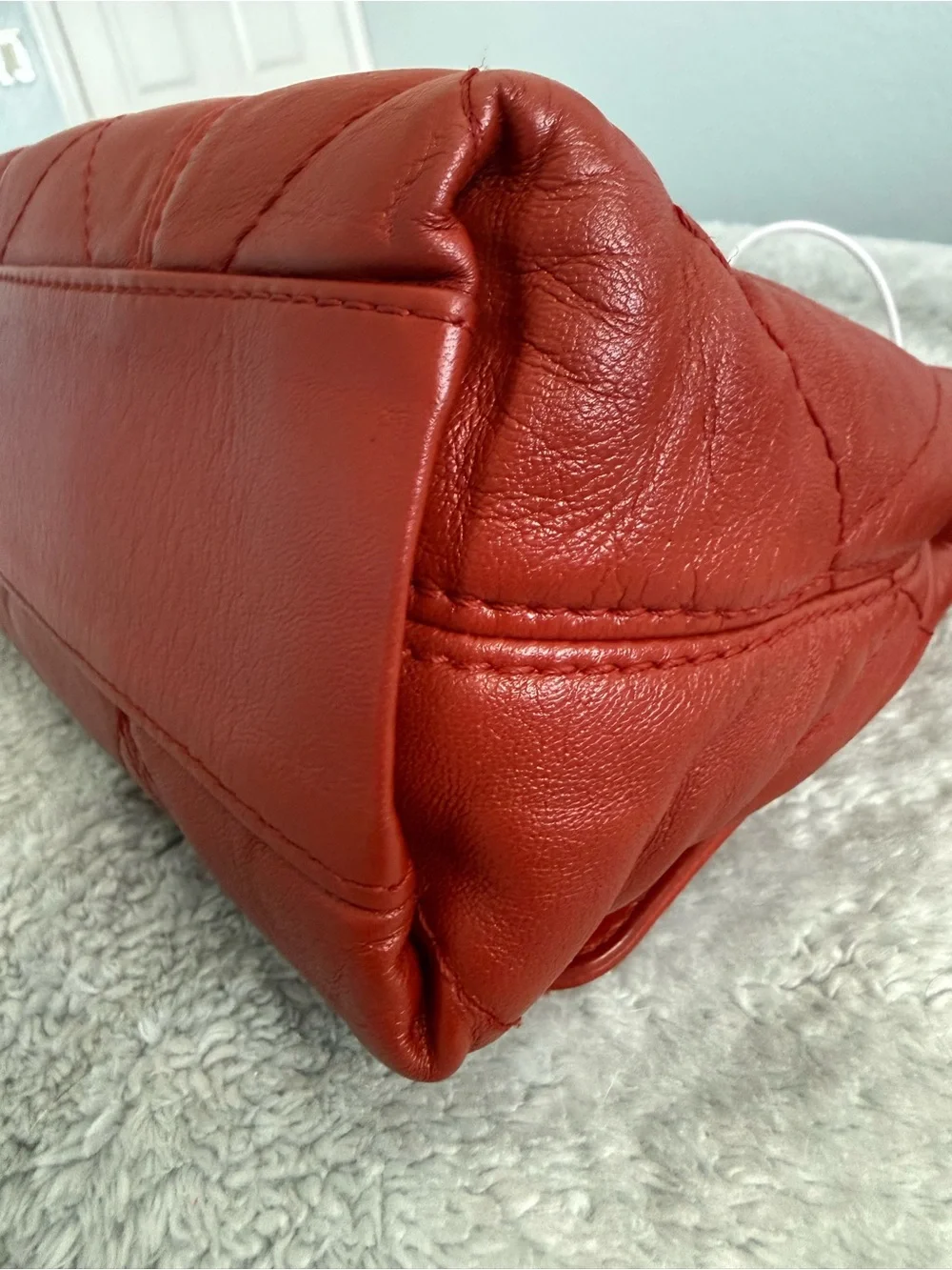 Chanel Soft Touch Flap Red Calfskin Silver HW - LegitApp COA - Like butter!